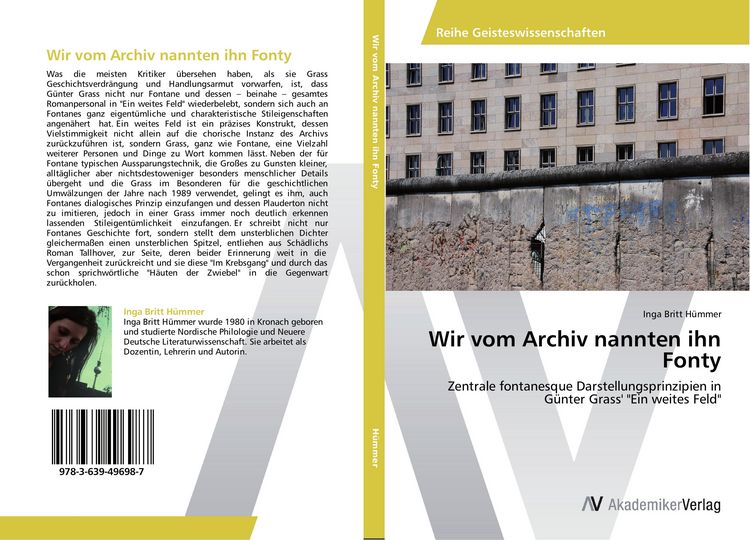 Produktbild: Wir vom Archiv nannten ihn Fonty