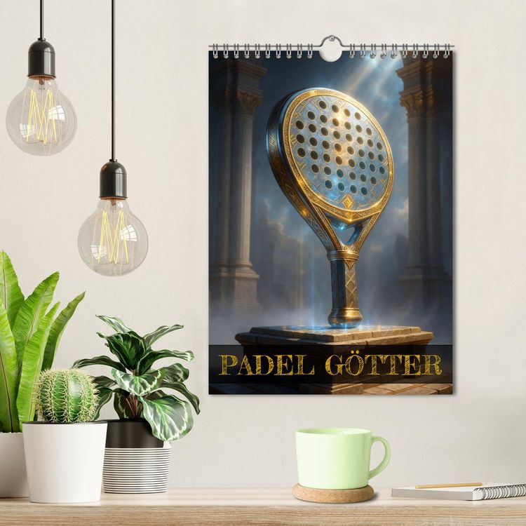 Produktbild: Padel G&ouml;tter (Wandkalender 2026 DIN A4 hoch), CALVENDO Monatskalender