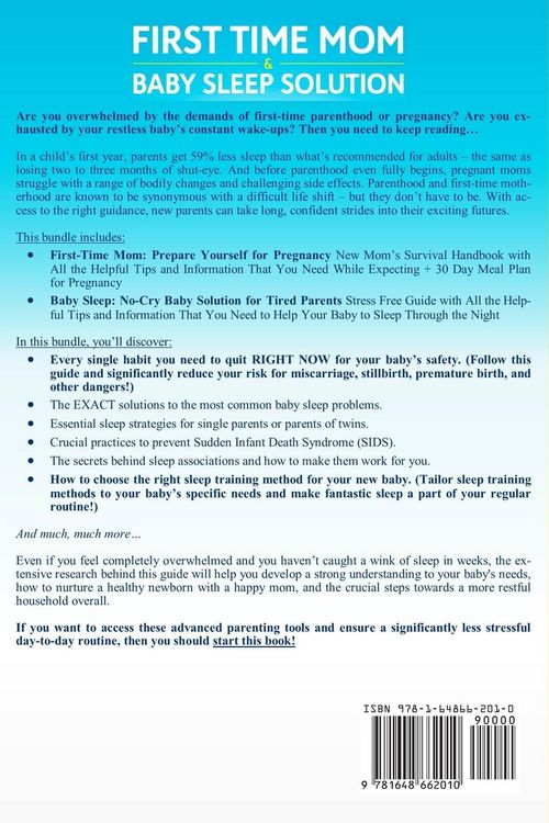 Produktbild: First Time Mom & Baby Sleep Solution 2-in-1 Book