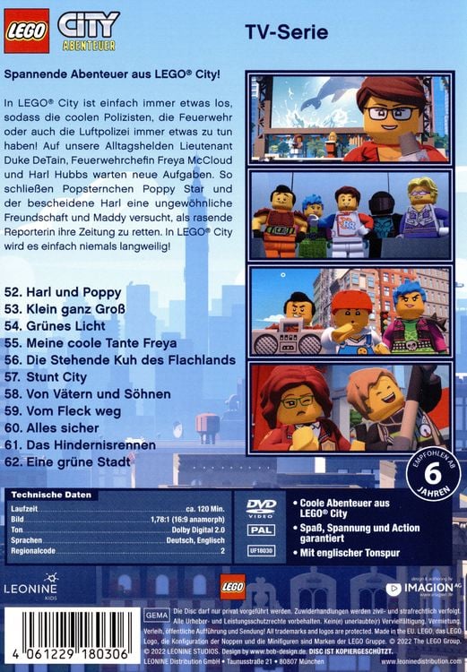 Lego City DVD (TV-Serie) als DVD kaufen