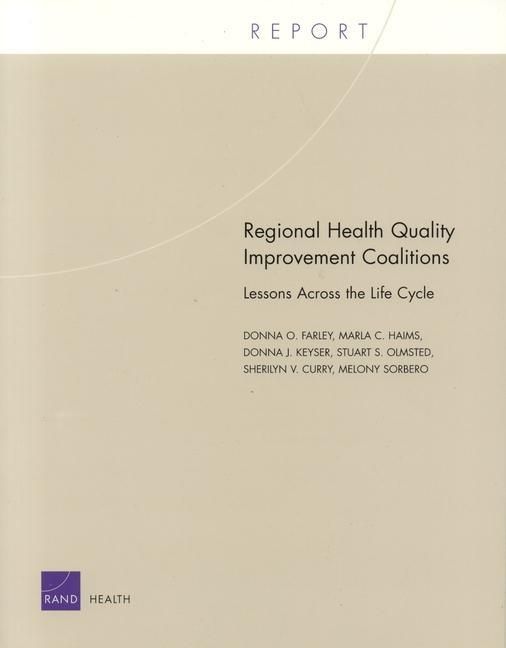 Produktbild: Regional Health Quality Improvement Coalitions