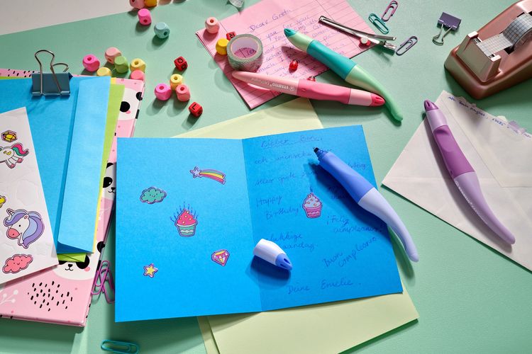 Produktbild: STABILO Tintenroller Pastel Minzgrün Rechtshänder