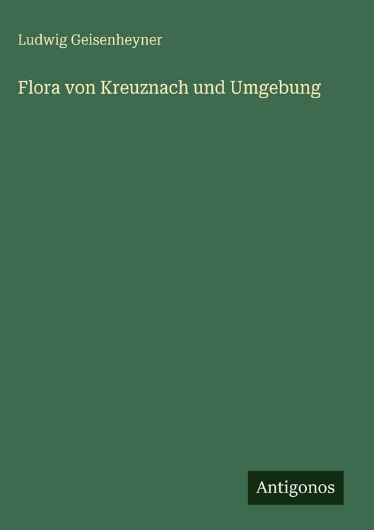 Produktbild: Flora von Kreuznach und Umgebung