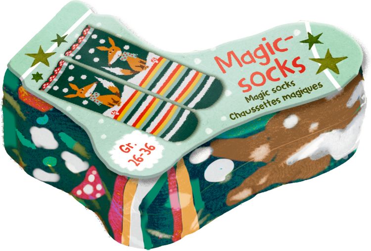 Produktbild: Magic Socks (one size) - Winterzauber im Weihnachtsw., sort.