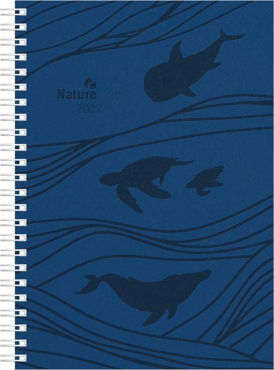 Produktbild: Wochenplaner Nature Line Ocean Ringbuch 2027