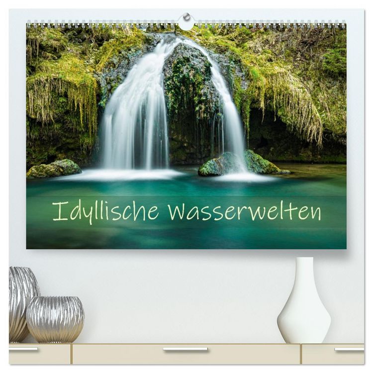 Produktbild: Idyllische Wasserwelten (hochwertiger Premium Wandkalender 2026 DIN A2 quer), Kunstdruck in Hochglanz