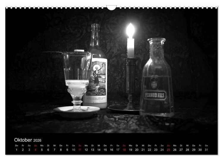 Produktbild: Absinthe (Wandkalender 2026 DIN A3 quer), CALVENDO Monatskalender
