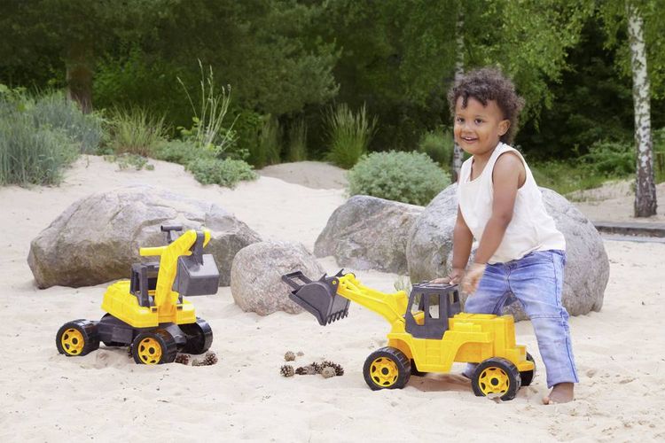 Produktbild: LENA 02217 - Eco GIGA TRUCKS Aufsitz-Bagger