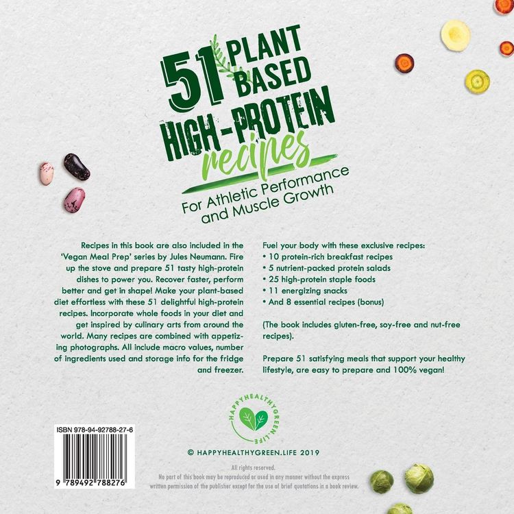 Produktbild: 51 Plant-Based High-Protein Recipes
