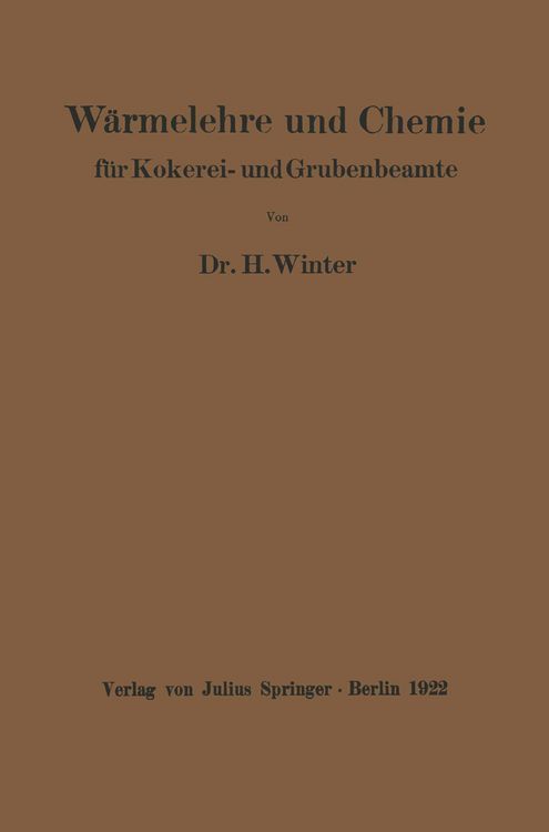 Produktbild: W&auml;rmelehre und Chemie
