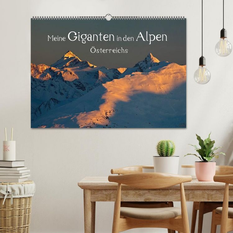 Produktbild: Meine Giganten in den Alpen &Ouml;sterreichs (Wandkalender 2026 DIN A2 quer), CALVENDO Monatskalender
