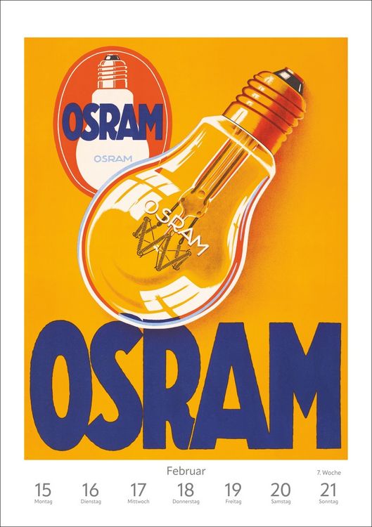 Produktbild: Alles Reklame! Wochen-Kulturkalender 2027 - 53 nostalgische Werbeplakate