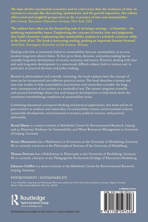 Produktbild: Sustainability and the Art of Long-Term Thinking