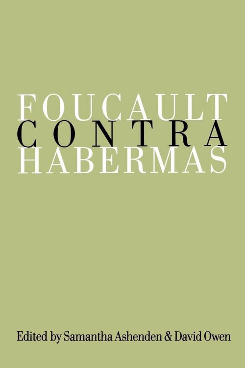 Produktbild: Foucault Contra Habermas