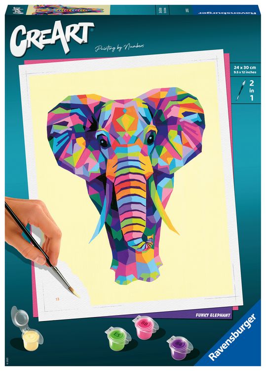 Produktbild: CreArt Adults Trend - Funky Elefant