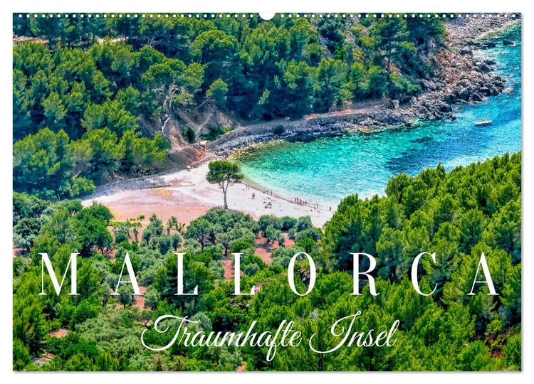 Produktbild: Mallorca Traumhafte Insel (Wandkalender 2026 DIN A2 quer), CALVENDO Monatskalender