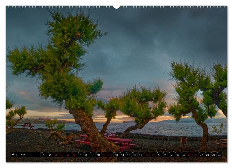 Produktbild: Pico Azoren - Vulkanisch gepr&auml;gte Trauminsel im Atlantik (hochwertiger Premium Wandkalender 2026 DIN A2 quer), Kunstdruck in Hochglanz