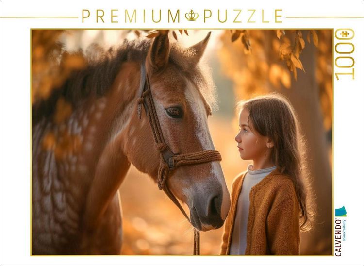 Produktbild: CALVENDO Puzzle Mein Pferd | 1000 Teile Lege-Gr&ouml;&szlig;e 64x48cm Foto-Puzzle f&uuml;r gl&uuml;ckliche Stunden