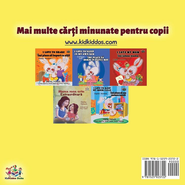 Produktbild: I Love to Eat Fruits and Vegetables (Romanian Edition)
