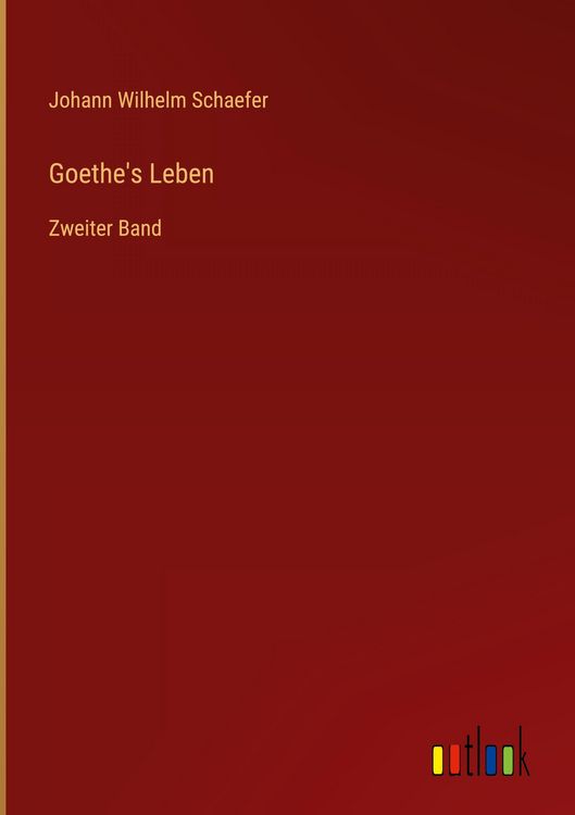 Produktbild: Goethe's Leben