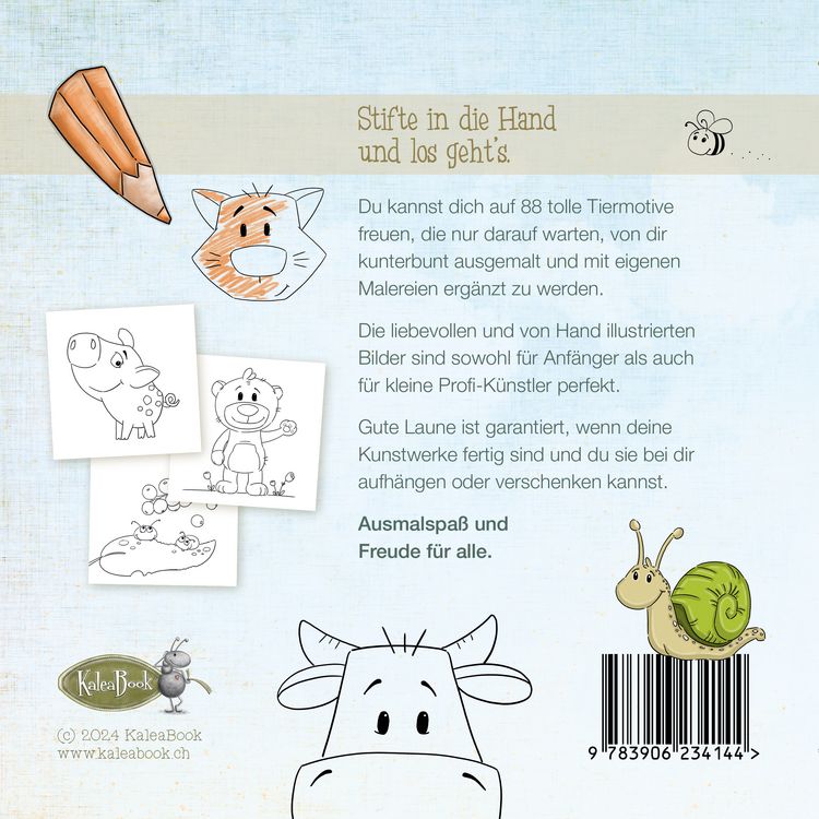 Produktbild: Der gro&szlig;e Ausmal-Spa&szlig; (Tiere)