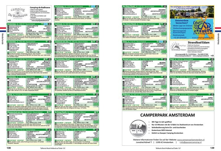Produktbild: ACSI Campingf&uuml;hrer Europa 2024