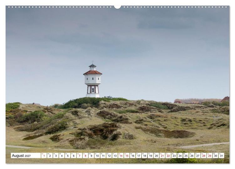 Produktbild: Langeoog - Momente einer Reise (hochwertiger Premium Wandkalender 2027 DIN A2 quer), Kunstdruck in Hochglanz