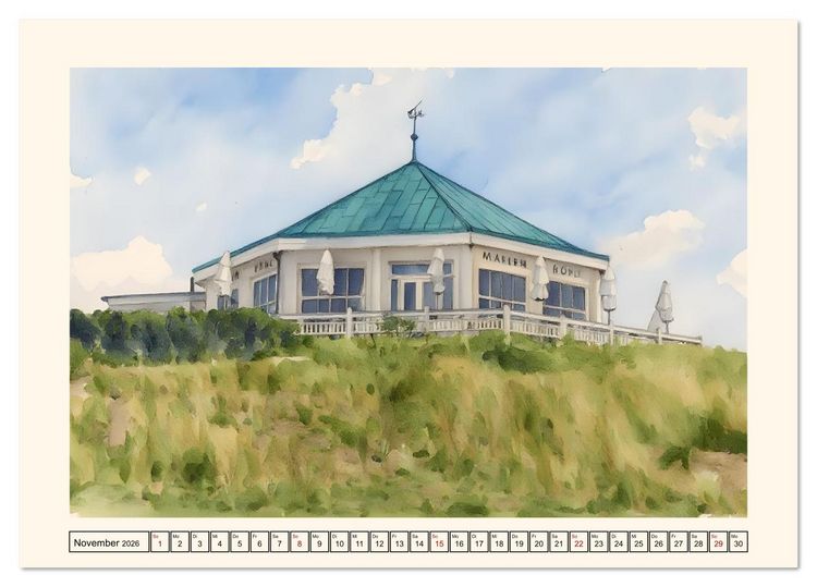 Produktbild: Reise durch Ostfriesland (Tischkalender 2026 DIN A5 quer), CALVENDO Monatskalender