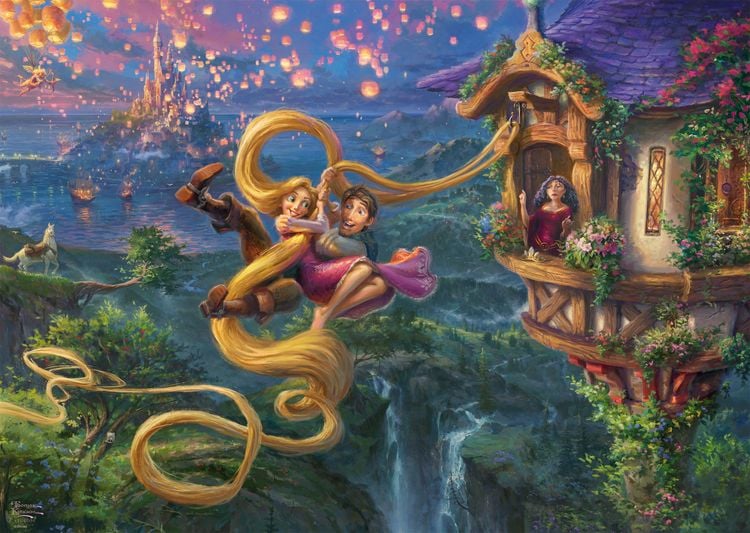 Produktbild: Disney, Rapunzel Tangled up in Love 1000 Teile