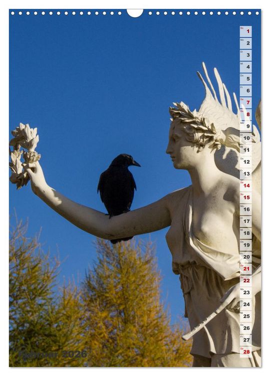 Produktbild: Schweriner Schloss - Impressionen aus Mecklenburg-Vorpommern (Wandkalender 2026 DIN A3 hoch), CALVENDO Monatskalender