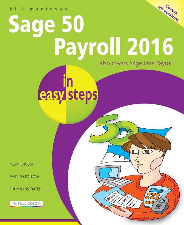 Produktbild: Sage 50 Payroll 2016 in easy steps