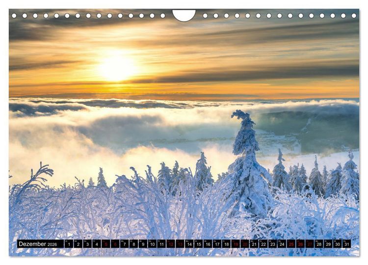 Produktbild: Landschafts-Fotografie Erzgebirge (Wandkalender 2026 DIN A4 quer), CALVENDO Monatskalender