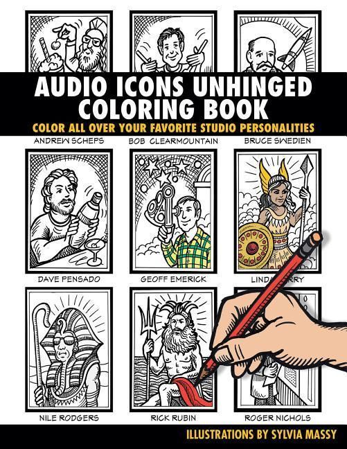Produktbild: Audio Icons Unhinged Coloring Book
