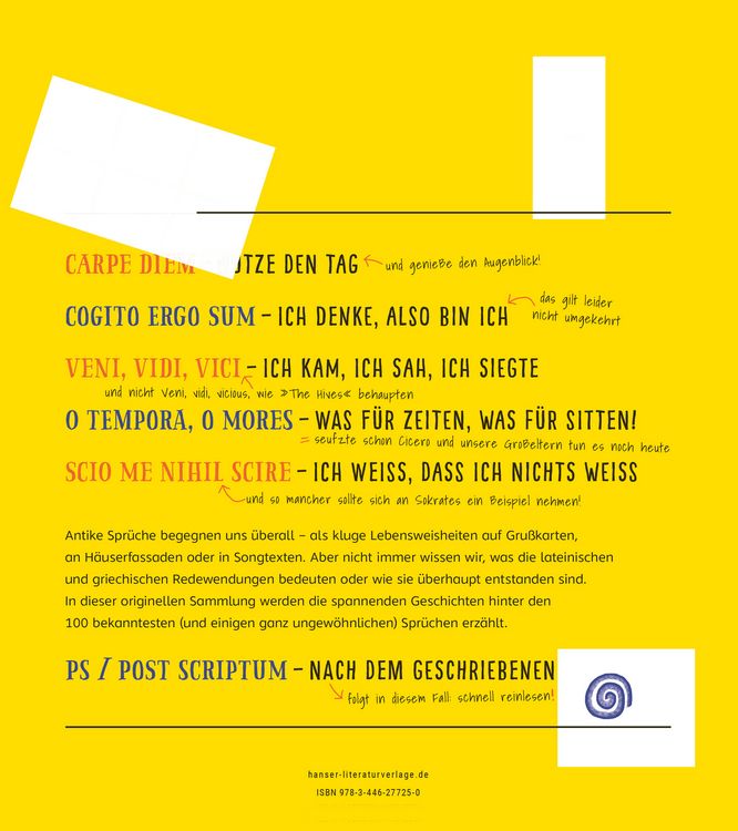 Produktbild: Von Carpe Diem bis Post Scriptum