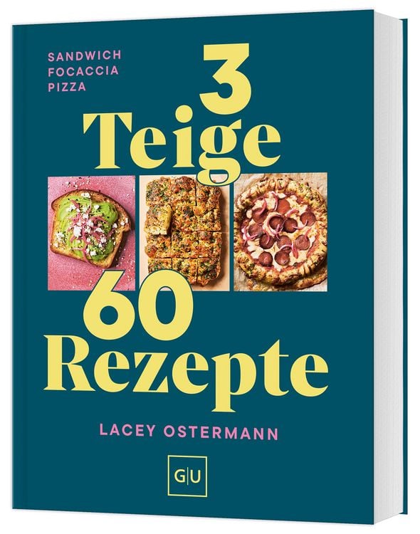 Produktbild: 3 Teige - 60 Rezepte