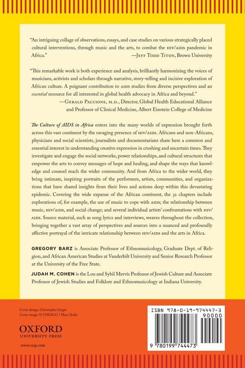Produktbild: The Culture of AIDS in Africa