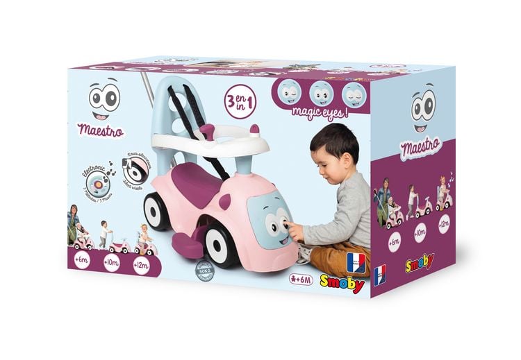 Produktbild: Rutschauto Maestro 3-in-1 Rose