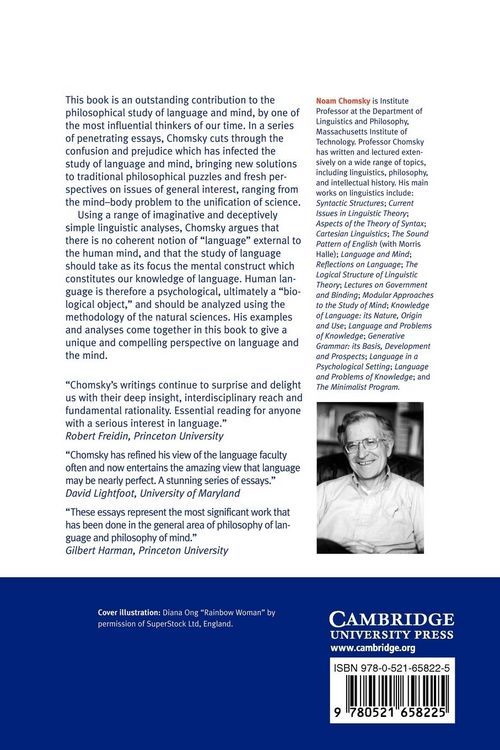 Produktbild: New Horizons in the Study of Language and Mind