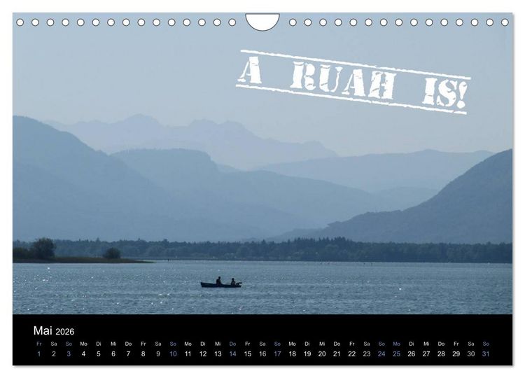 Produktbild: Baierische Lebensweisheiten (Wandkalender 2026 DIN A4 quer), CALVENDO Monatskalender