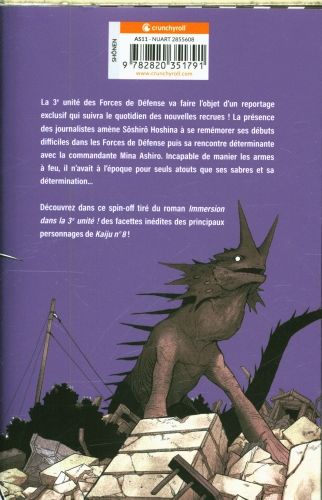 Produktbild: Kaiju n 8 : side B. Tome 1