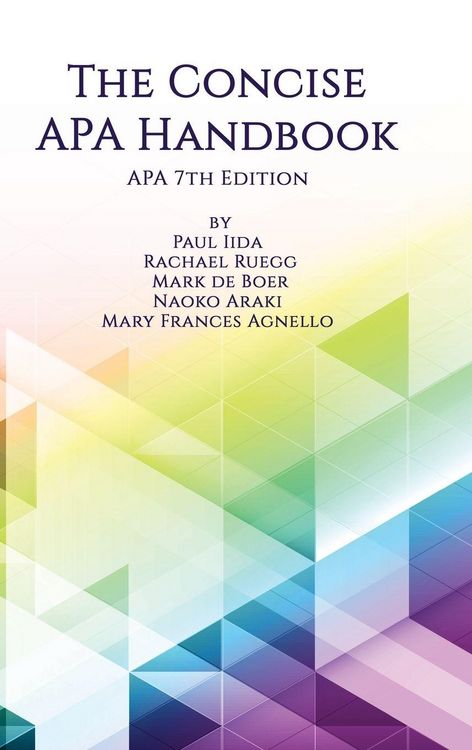 Produktbild: The Concise APA Handbook APA 7th Edition (hc)