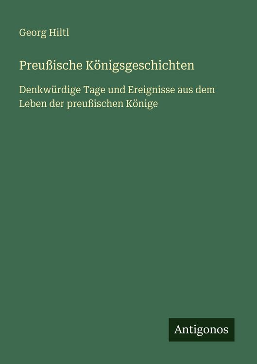 Produktbild: Preu&szlig;ische K&ouml;nigsgeschichten