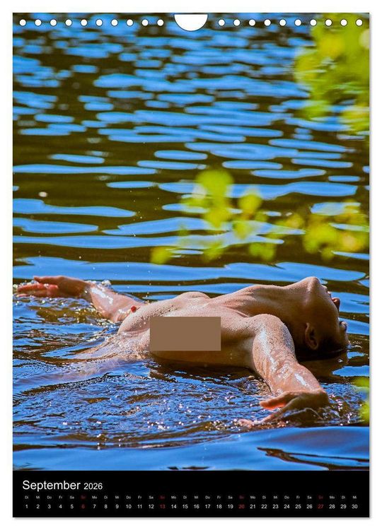 Produktbild: Akt am See (Wandkalender 2026 DIN A4 hoch), CALVENDO Monatskalender