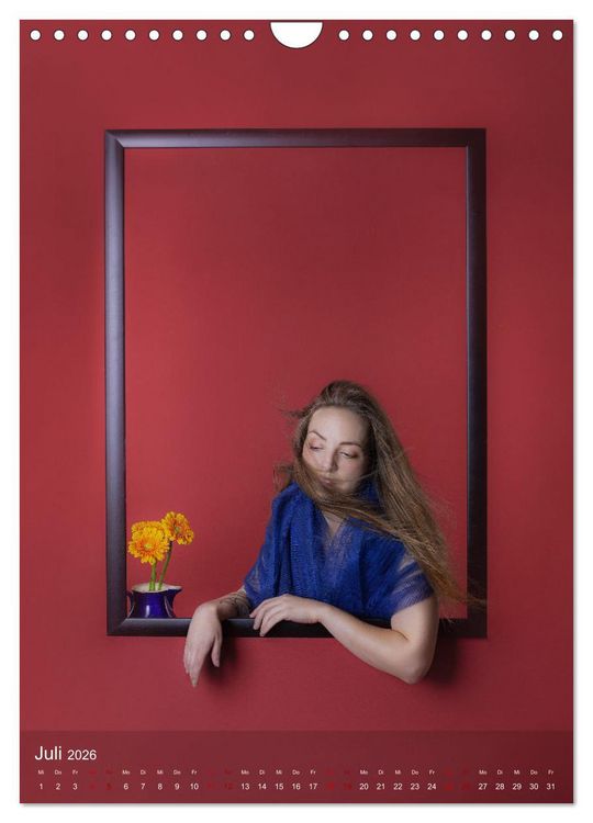 Produktbild: framed portraits - fine art Fotografie von Michael Allmaier (Wandkalender 2026 DIN A4 hoch), CALVENDO Monatskalender