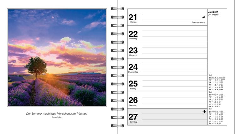 Produktbild: Diary Stimmungen 2027