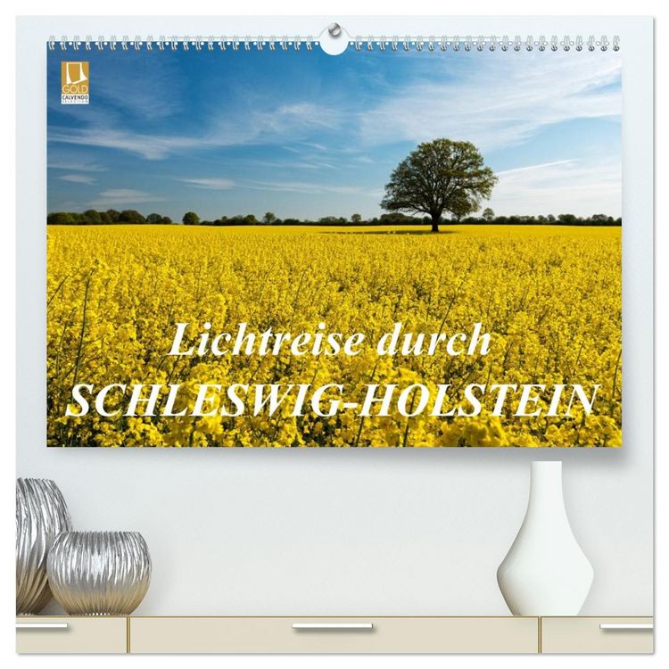 Produktbild: Lichtreise durch Schleswig-Holstein (hochwertiger Premium Wandkalender 2026 DIN A2 quer), Kunstdruck in Hochglanz