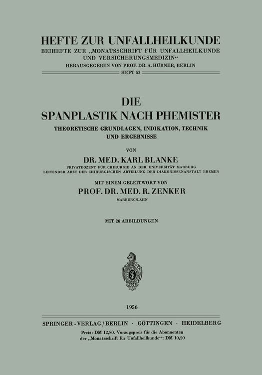 Produktbild: Die Spanplastik nach Phemister