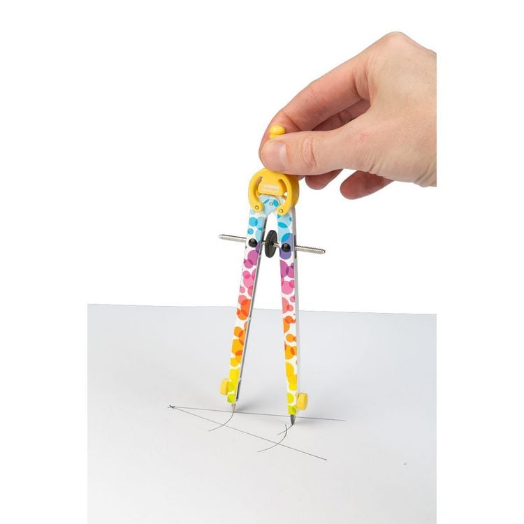 Produktbild: Idena Zirkel mit Ersatzminen Style Bubbles