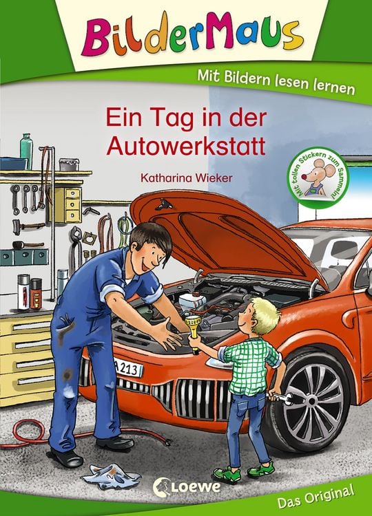 Produktbild: Bildermaus - Ein Tag in der Autowerkstatt