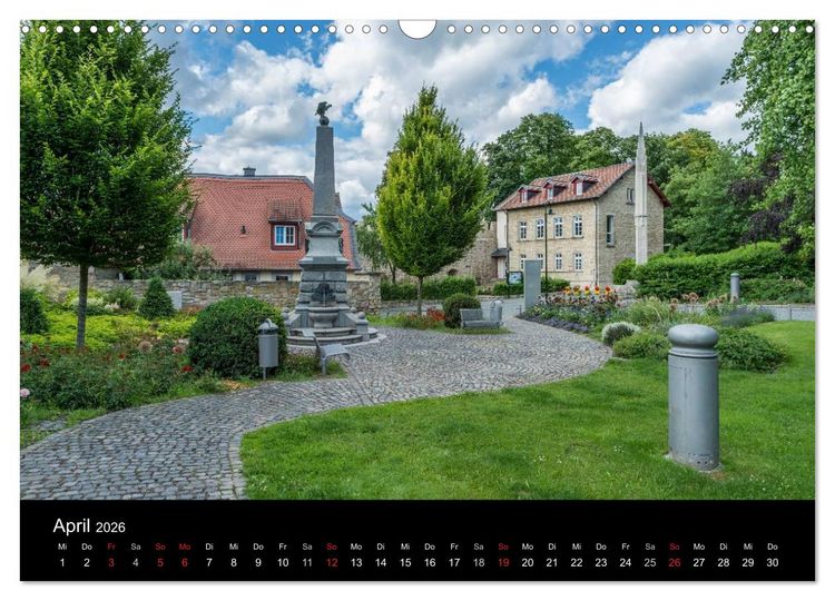 Produktbild: Ingelheim - Stadt des Rotweins und der Kaiserpfalz - Teil I (Wandkalender 2026 DIN A3 quer), CALVENDO Monatskalender